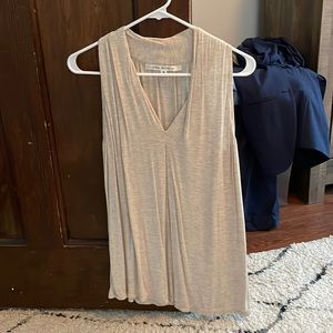 Cream cotton tank